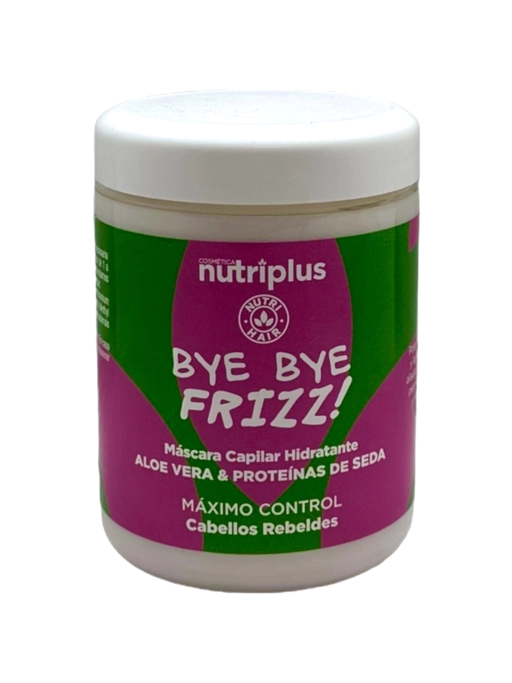 Mascara capilar hidratante Bye Bye Frizz 300g Nutriplus